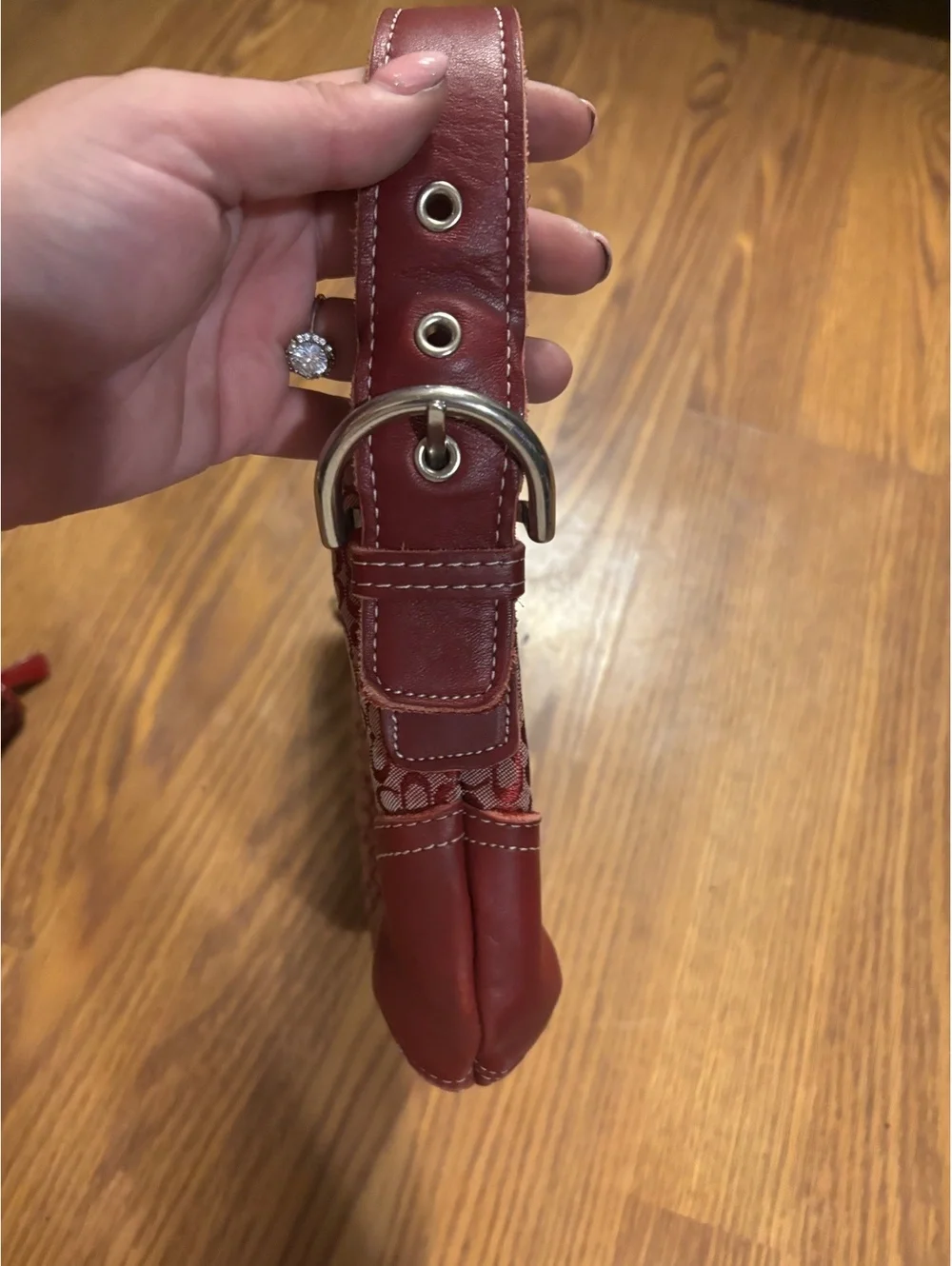 Coach matching purse